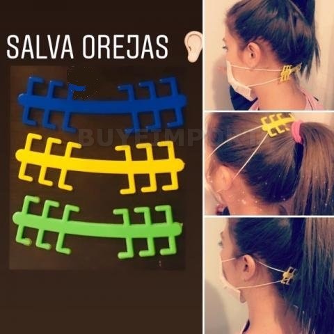 Kit de 10 Salva Orejas para Mascarillas